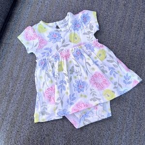 Cater’s 1 PC Flower Dress for Baby Girl.